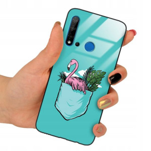 Etui Szklane do HUAWEI P20 LITE 2019 Obudowa Wzory