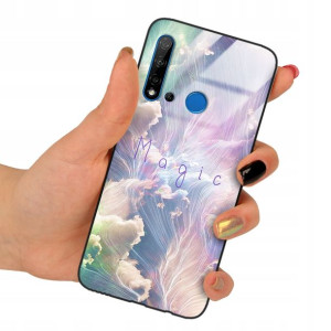 Etui Szklane do HUAWEI P20 LITE 2019 Obudowa Wzory