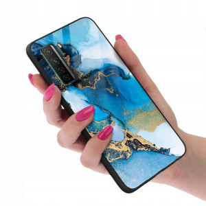 Etui Szklane do HUAWEI P40 LITE 5G Top Wzory + 9H