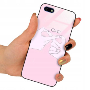 Etui Szklane do HUAWEI Y5 2018 Obudowa Case Wzory