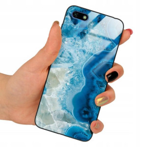 Etui Szklane Do Huawei Y5 2018 Obudowa Case Wzory