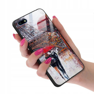 Etui Szklane do HUAWEI Y5 2018 Subtelne Top Wzory