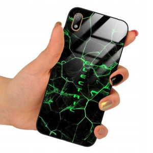 Etui Szklane do HUAWEI Y5 2019 Obudowa Case Wzory