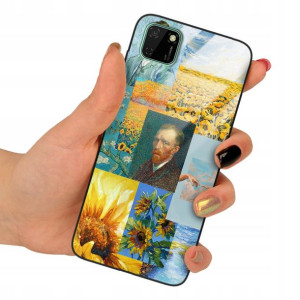 Etui SZKLANE do HUAWEI Y5P Impresja TOP Wzory + 9H
