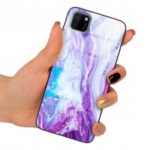 Etui SZKLANE do HUAWEI Y5P Obudowa Case Wzory