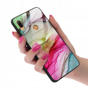 Etui Szklane do HUAWEI Y6 PRIME 2019 Wzory + 9H