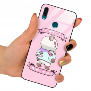 Etui Szklane do HUAWEI Y9 2019 Obudowa Case Wzory