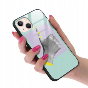 Etui SZKLANE do IPHONE 13 Obudowa Case TOP Wzory