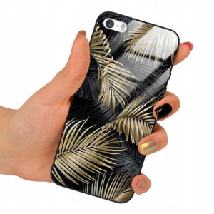 Etui SZKLANE do IPHONE 5 Obudowa Case Wzory