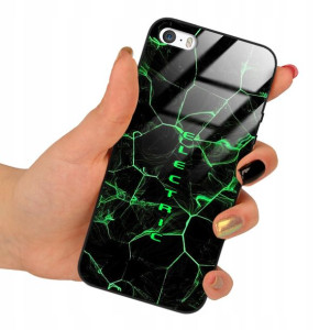 Etui Szklane do IPHONE 5 Obudowa Case Wzory