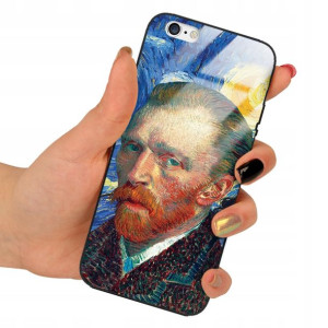 Etui SZKLANE do IPHONE 6 Impresja TOP Wzory + 9H