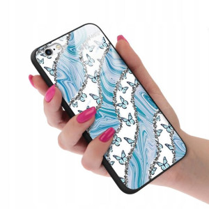 Etui Szklane do IPHONE 6 PLUS Motyle Case Wzory