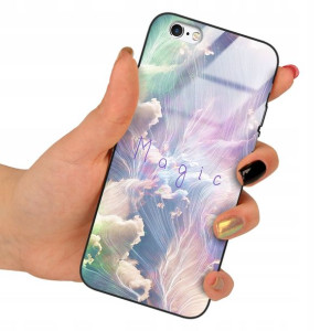 Etui Szklane do IPHONE 6 PLUS Obudowa Case Wzory