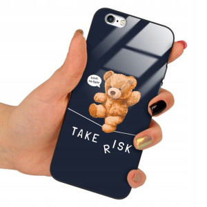 Etui Szklane do IPHONE 6 PLUS Obudowa Misie Wzory