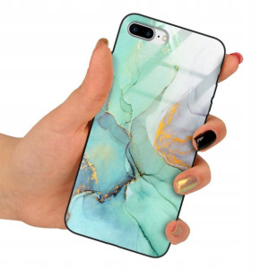 Etui SZKLANE do IPHONE 7/8 PLUS Obudowa Case Wzory