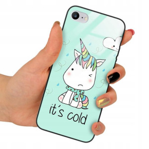 Etui Szklane do IPHONE SE 2020 Obudowa Case Wzory