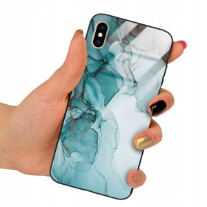 Etui Szklane do IPHONE XS MAX Glass Case WZORY