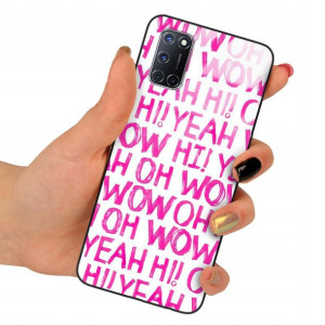 Etui Szklane do OPPO A52 Obudowa Case Wzory