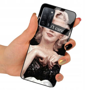 Etui SZKLANE do OPPO A55 Obudowa Case Mix Wzory
