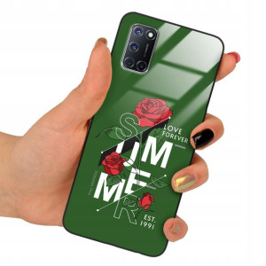 Etui Szklane do OPPO A92 Obudowa Case Dużo Wzorów