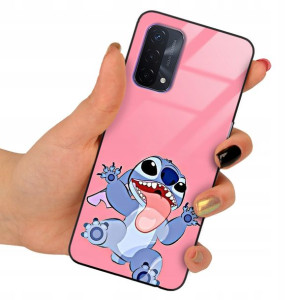 Etui SZKLANE do OPPO A93 5G Case Lilo Stitch Wzory
