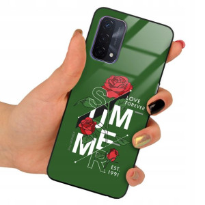 Etui Szklane do OPPO A93 5G Obudowa Dużo Wzorów