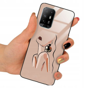 Etui SZKLANE do OPPO A94 4G Obudowa Case Mix Wzory