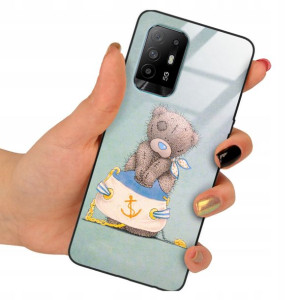 Etui SZKLANE do OPPO A94 4G Tatty Teddy Mix Wzory