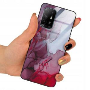 Etui SZKLANE do OPPO A95 5G Obudowa Case Mix Wzory