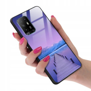 Etui SZKLANE do OPPO A95 5G Obudowa Case TOP Wzory