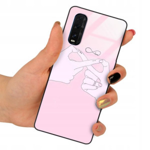 Etui Szklane do OPPO FIND X2 Obudowa Case Wzory