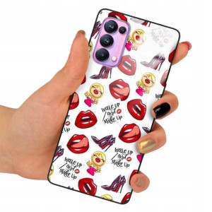Etui SZKLANE do OPPO RENO 5 PRO Obudowa Case Wzory