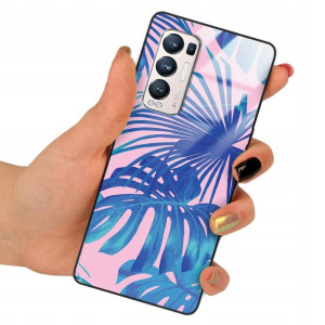 Etui SZKLANE do OPPO RENO 5 PRO PLUS Obudowa Wzory