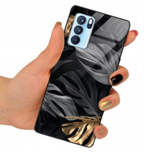 Etui SZKLANE do OPPO RENO 6 PRO Obudowa Case Wzory