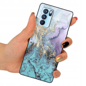Etui SZKLANE do OPPO RENO 6 PRO Obudowa Case Wzory
