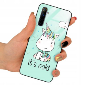 Etui Szklane do REALME 6 Obudowa Case Wzory