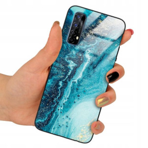 Etui SZKLANE do REALME 7 Obudowa Case Dużo Wzorów
