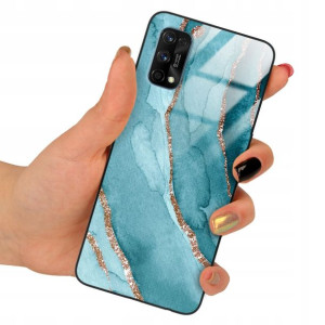 Etui SZKLANE do REALME 7 PRO Case Dużo Wzorów