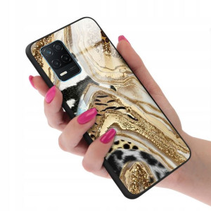 Etui Szklane do REALME 8 5G Subtelne Piękne Wzory