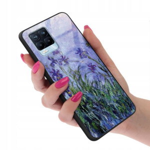 Etui Szklane do REALME 8 Case Impresja Gogh Wzory