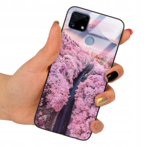Etui SZKLANE do REALME C25 Obudowa Case Mix Wzory