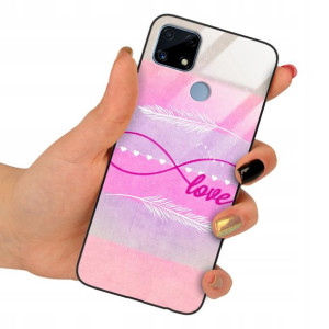 Etui SZKLANE do REALME C25 Obudowa Case Mix Wzory