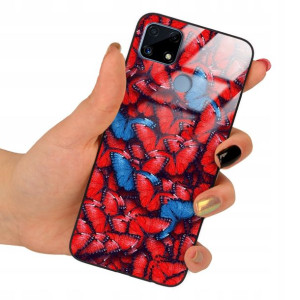 Etui SZKLANE do REALME C25 Obudowa Case Mix Wzory
