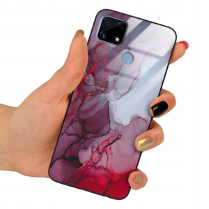Etui SZKLANE do REALME C25 Obudowa Case Mix Wzory