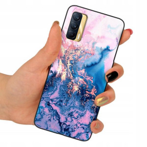 Etui SZKLANE do REALME V15 Obudowa Case Mix Wzory