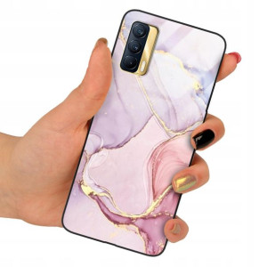 Etui SZKLANE do REALME V15 Obudowa Case Mix Wzory