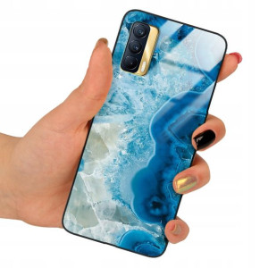 Etui SZKLANE do REALME V15 Obudowa Case Mix Wzory