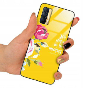 Etui SZKLANE do REALME V15 Obudowa Case Mix Wzory
