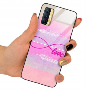 Etui SZKLANE do REALME V15 Obudowa Case Mix Wzory