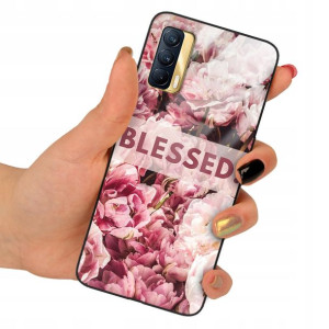 Etui SZKLANE do REALME V15 Obudowa Case Mix Wzory
